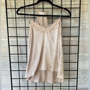 Cami NYC Racer Charmeuse Camisole